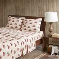 Woolrich Twin Size Sheet Set, Tan Cars WR20-2071